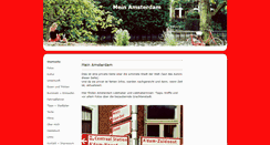 Desktop Screenshot of meinamsterdam.de