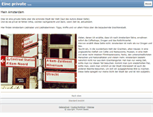 Tablet Screenshot of meinamsterdam.de